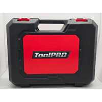 ToolPRO 18V Drill and Impact Driver Kit with 2 x 18V 2.0Ah Battery Charger Case