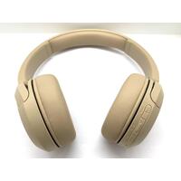 Sony WH-CH520 Cream Bluetooth Wireless On-Ear Headphones with Cable