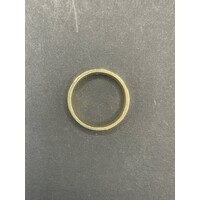 Mens 9ct Yellow Gold Diamond Ring