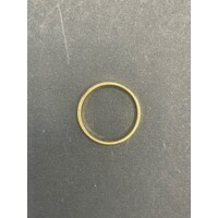 Ladies 18ct Yellow Gold Plain Band Ring