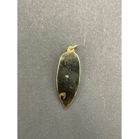 Ladies 14ct Yellow Gold Slipper Pendant