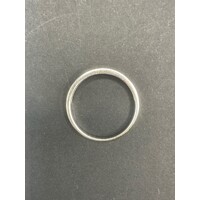 Mens 9ct White Gold Diamond Ring