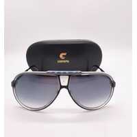 Carrera 1050/S Black Blue Dark Blue Gradient Lenses Sunglasses with Case