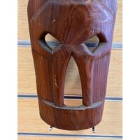 Fijian Ornamental Tribal Mask 63.3cm (Height) x 15.8cm (Length)