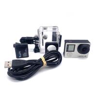 GoPro Hero 4 Silver Edition with Battery Waterproof Case Attachment and Cable