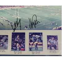 State of Origin 25 Years Collectable Framed Memorabilia