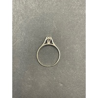 Ladies 18ct White Gold Diamond Ring