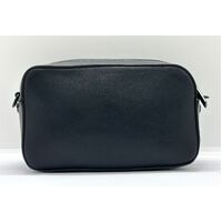 Wayne Cooper Michaela Crossbody Bag in Black with Detachable Crossbody Strap