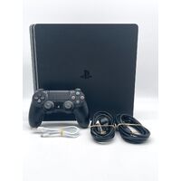 Sony PlayStation 4 500GB Gaming Console Jet Black PS4 with Controller