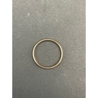 Unisex 9ct Rose Gold Plain Band Ring