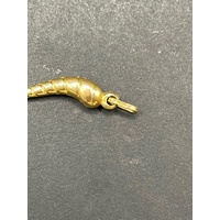 Unisex 18ct Yellow Gold Italian Cornicello Pendant