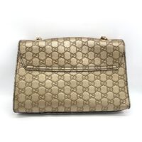 Gucci Gold Guccissima Leather Medium Emily Chain Shoulder Bag