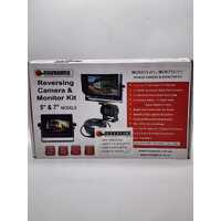 Mongoose MCK712 7 Inch Reversing Camera and Monitor Kit 12V/24V GPS Tracking