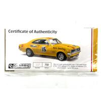 Classic Carlectables Holden HT Monaro 1972 Bathurst ATCC Norm Beechey #15 1/18