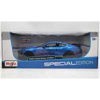 Maisto 2020 Mustang Shelby GT500 1:18 Special Edition Diecast Car Blue