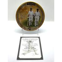 Don Bradman Collectable Plate: A Hero For All Time Plate No 343B Limited Edition