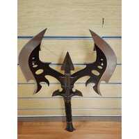 Kit Rae Black Legion Battle Axe 1.1 Scale Replica 89cm Long 420 Stainless Steel