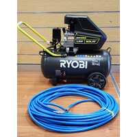 Ryobi Airwave 50L 2.0HP 1500W Air Compressor Model RA-C2550 with Hose