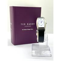 Ted Baker No Ordinary Designer Roman Numerals Rectangular Face Watch Unisex