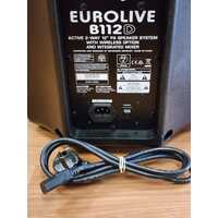 Behringer Eurolive B112D 1000W Active 2 Way 12 Inch PA Speaker System