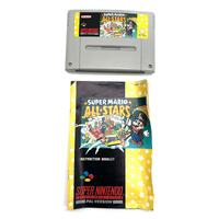 Super Mario All-Stars SNES Video Game Cartridge PAL Version