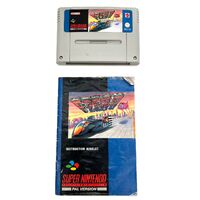 F-Zero Nintendo SNES Video Game Cartridge PAL Version SNSP-FZ-AUS