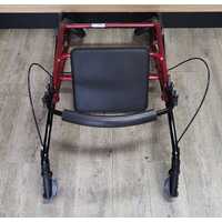 Care Quip Foldable Mobility Walker with Basket