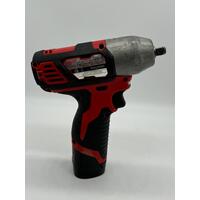 Milwaukee M12BIW38 Impact Wrench 12V 10mm 3/8 Inch with 3.0Ah Li-Ion Battery