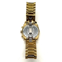 Michael Hill Mens Chrono Watch 1/2 Carat TW of Diamonds Gold Stainless Steel