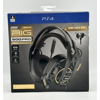 RIG 500 Pro HS Plantronics Gaming Headset for PlayStation 4 Black