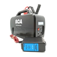 SCA Compact Battery Jump Starter and Charger 12V + LED Light USB Ports