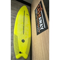 Ocean and Earth EZI Rider 7ft Soft Surfboard Lime