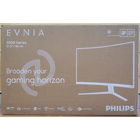 Philips Evnia 32M2C3500L 31.5 Inch QHD 180Hz Fast VA Curved Gaming Monitor