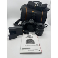 Canon EOS 800D Digital SLR Camera with EF-S 18-55 IS STM Lens and Accessories