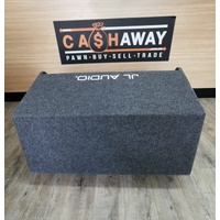 JL Audio Slot Ported BassWedge 2 x 12 Inch 600W Subwoofer Speaker