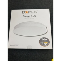 Domus Sunset 400 Round LED 35W Trio LED Ceiling Light White Variant 20882