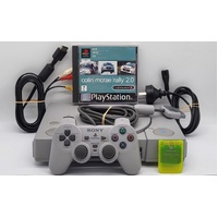 Sony PlayStation One Console SCPH-9003 with Controller Leads and Accessories