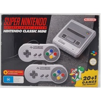 Super Nintendo SNES Classic Mini Console with 2 Controllers and 21 Bonus Games