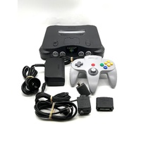 Nintendo 64 Console NUS-001 (EUR) Charcoal Grey with Controller and Accessories