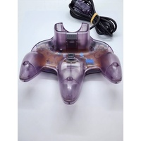 Nintendo 64 Original Wired Controller Atomic Purple Finish