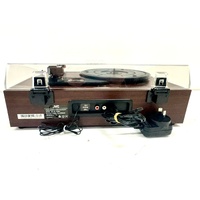 JVC Rechargeable Turntable Audio System AL-N42BA