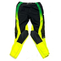 Fox 180 Mens Motocross Monster Pants Black Green Yellow Size 34