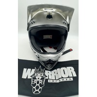 Warriors Imports JX-F601-1 Motocross 2016 Made Helmet Size XL with Carry Bag