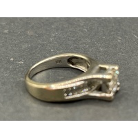 Ladies 18ct White Gold Diamond Ring