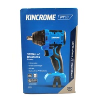 Kincrome 370Nm Brushless 18V 1/2 Inch Drive Impact Wrench K23016 Skin Only