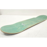 Baker Brand Logo Skate Deck Black Transparent Green Deck Only