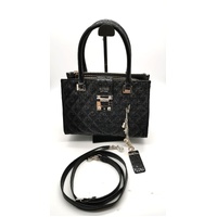 Guess Ladies Handbag Detachable Strap with Chain and Pendants