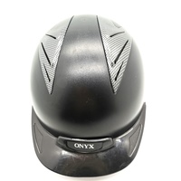 Dublin Onyx Riding Helmet 58 Size Black