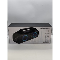 SoundTec 2.0 CH Boombox Portable Wireless Bluetooth Speaker SPK-ST40-972