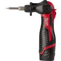 Milwaukee M12SI-0 12V Li-Ion Cordless Soldering Iron Tool Skin Only with Tips